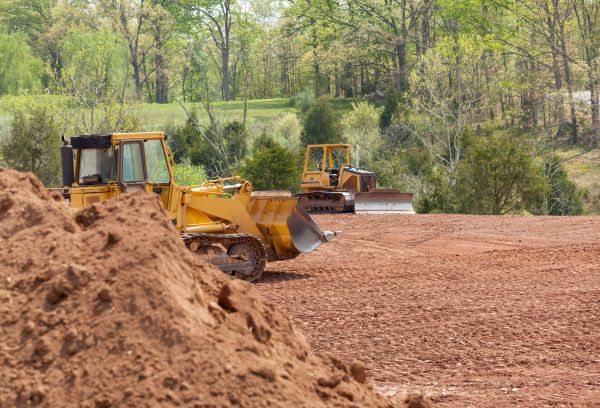 Construction Site Land Clearing in Concord